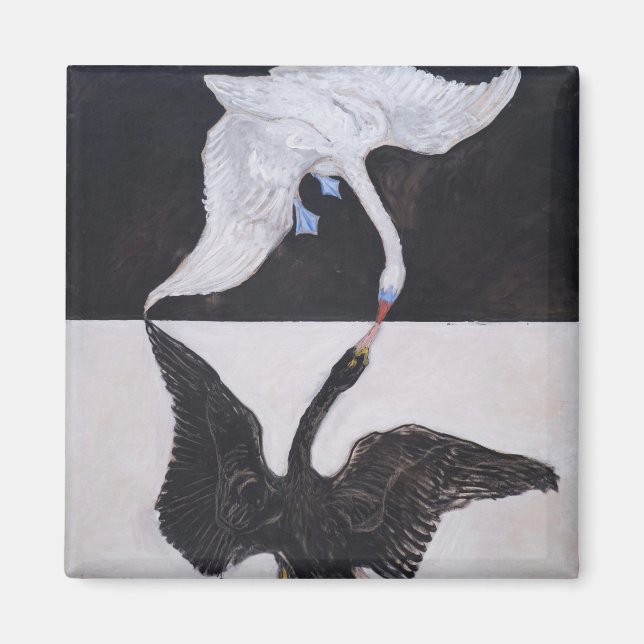 Imán Hilma af Klint Group IX SUW The Swan (Frente)
