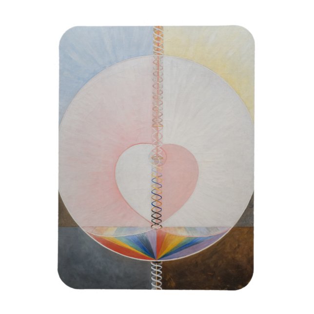 Imán Hilma Af Klint, The Dove Nº 25, Resumen de Arte (Vertical)