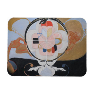 Imán Hilma Af Klint, The Evolution No.13, Resumen de Ar