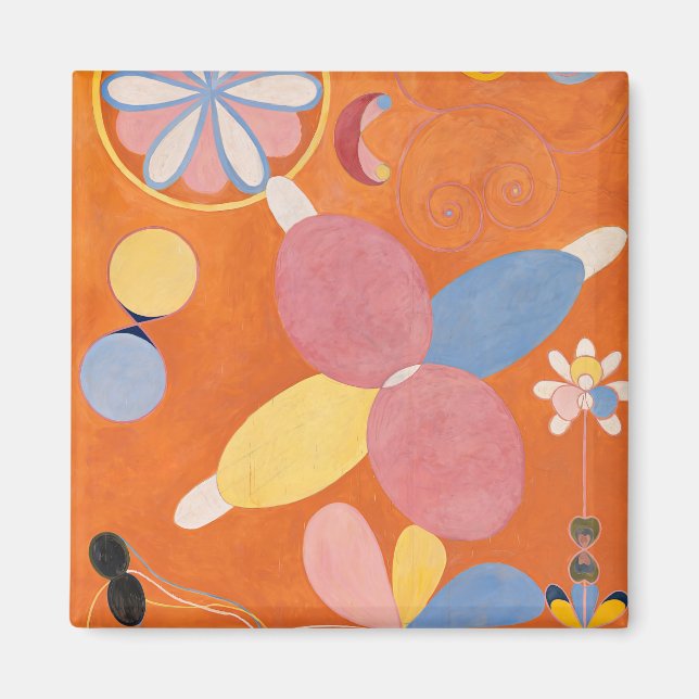 Imán Hilma af Klint The Ten Largest No._4 (Frente)