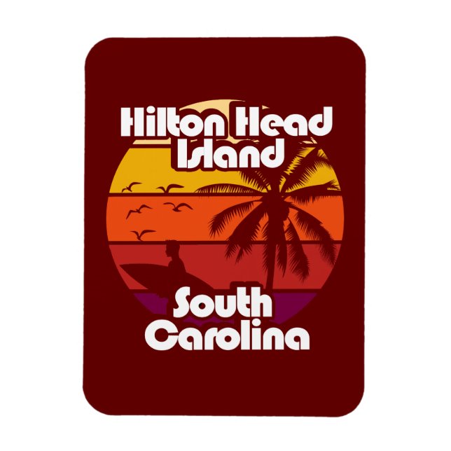 Imán Hilton Head Island South Carolina (Vertical)