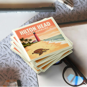 Imán Hilton Head vintage Carolina del Sur
