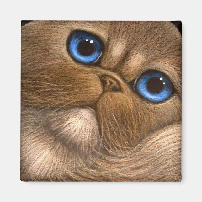 Imán HIMALAYAN PERSIAN CAT Magnet (Frente)