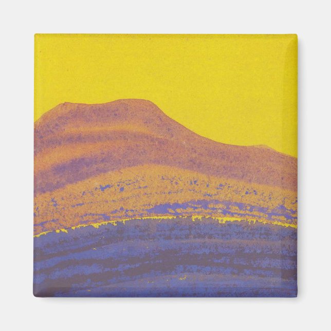 Imán Himalayas (Cordillera) (por Nicholas Roerich) (Frente)