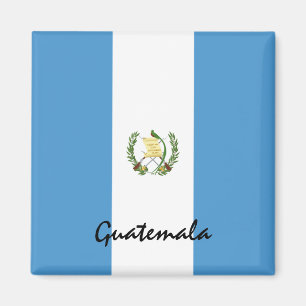 Imán Hinchas de la bandera de Guatemala y hinchas de fe