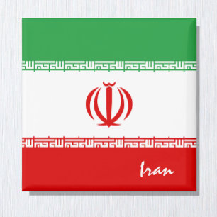 Imán Hinchas de la bandera de Irán y hinchas de feriado