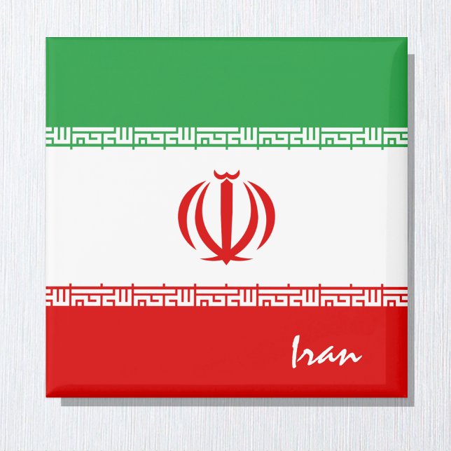 Imán Hinchas de la bandera de Irán y hinchas de feriado (Subido por el creador)