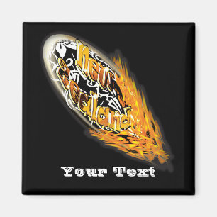 Imán Hinchas de rugby de "Nueva Zelanda" por Kiwis