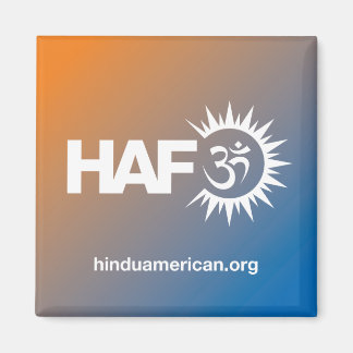 Imán Hindu American Foundation Refrigerator Magnet
