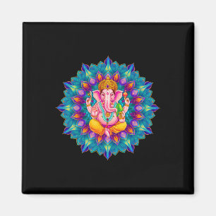 Imán Hindu Ganesha Puja Dios Elefante India Meditación