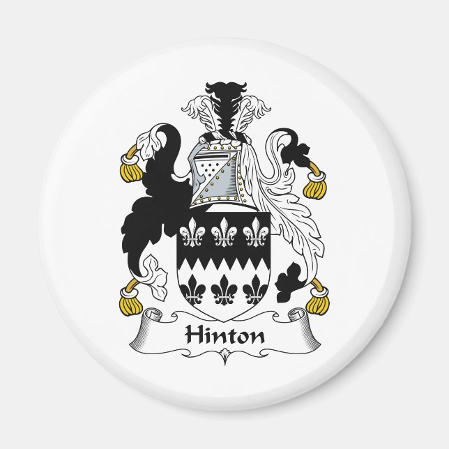 Imán Hinton Family Crest (Frente)