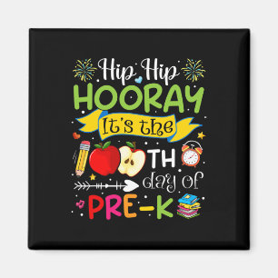 Imán Hip Hooray es el 100° día de la profesora pre-k St