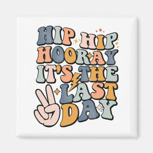 Imán Hip Hooray es el último día de clases Stu