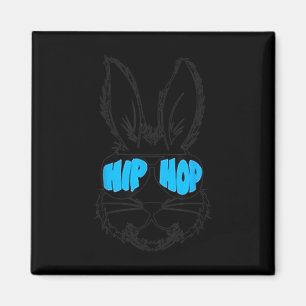 Imán Hip Hop Happy Easter Bungalow Face Con Sungles Men