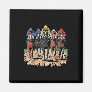 Imán Hípica Carreras Jockey Racer Derby Regalos Hombres