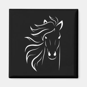 Imán Hípica Regalos Mujeres Hombres Ecuestres Caballo