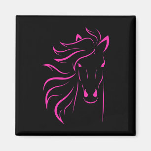 Imán Hípica Regalos Mujeres Hombres Ecuestres Caballo