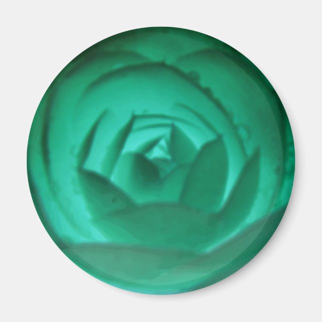 Imán hipnótico de flor camélica (Frente)