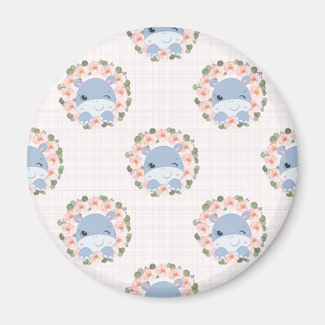 Imán Hipo Y Tatuaje De Flor (Frente)