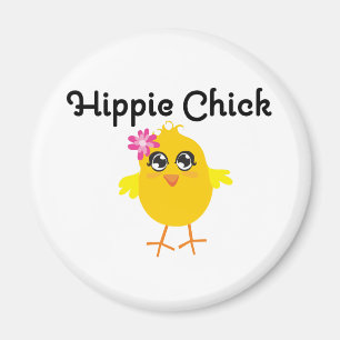 Imán Hippie Chick 1