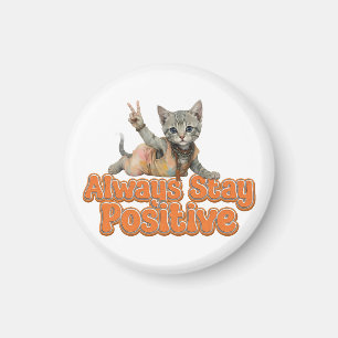 Imán Hippie de paz personalizado-eslovaco personalizado