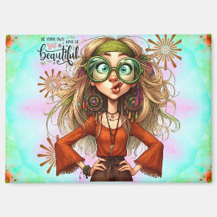 Imán Hippie Quirky Magnet