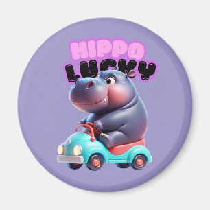 Imán Hippo en Wheels Magnet