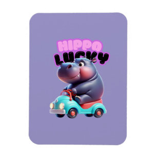 Imán Hippo Lucky Magnet