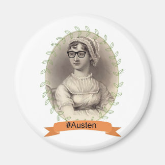 Imán Hipster Jane Austen