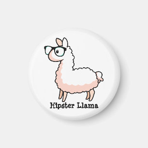 Imán Hipster Llama
