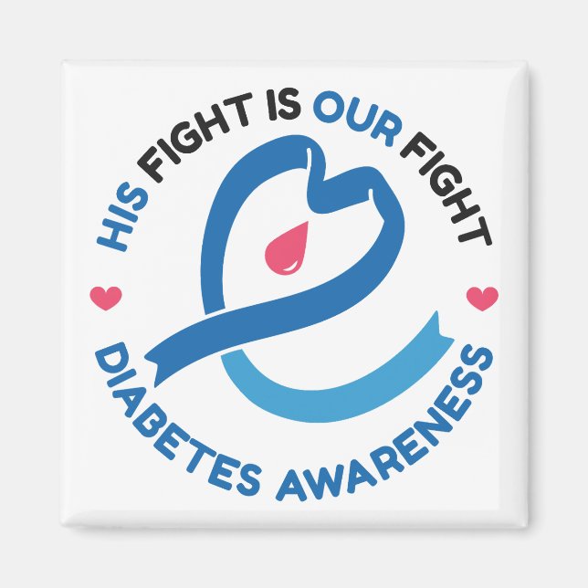 Imán His Fight Is Our Fight – Diabetes Awareness (Frente)