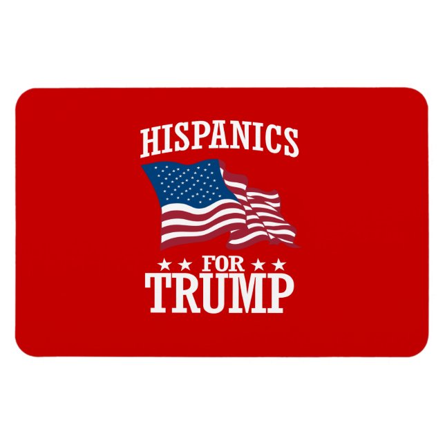 IMÁN HISPANÍA PARA TRUMP (Horizontal)