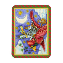 IMÁN HISS N' FITZ FUNNY GATOS, CARDINAL DE NAVIDADES GI