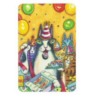 Imán Hiss N' Fitz Gats BIG BIRTHDAY MAGNET *Personaliza