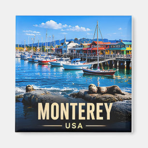 Imán Historia Costera de Monterey California EE. UU.
