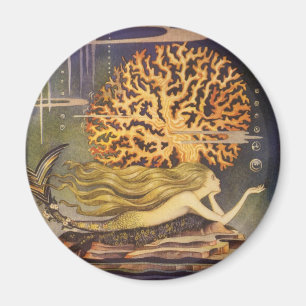 Imán Historia de hadas de cosecha de vintage, pequeña s