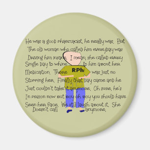 Imán Historia FARMACÉUTICA: "¡Lo perdió!"