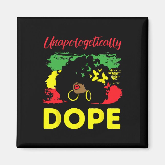 Imán Historia negra de la droga sin disculpas Africano  (Frente)