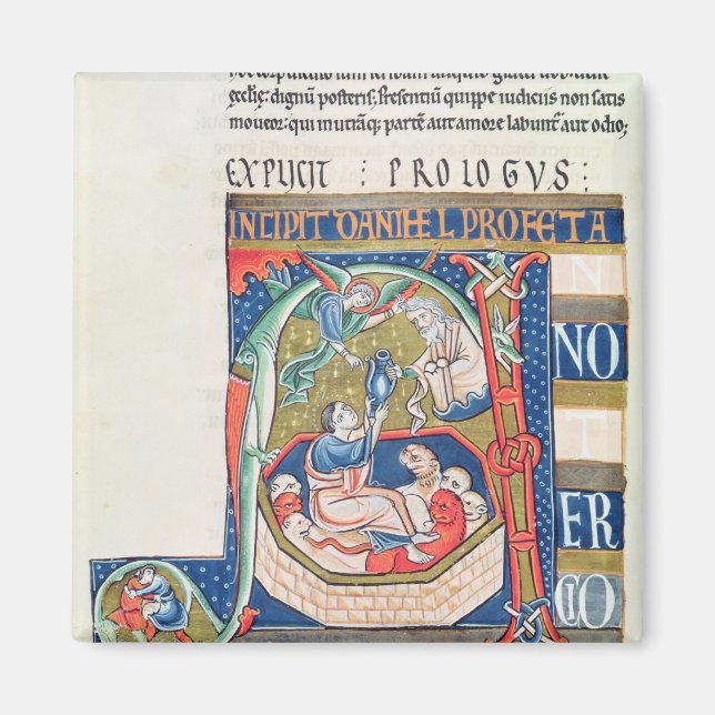 Imán Historiador inicial 'A' representando a Daniel (Frente)