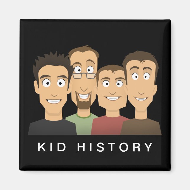 Imán Historial de niños (Frente)