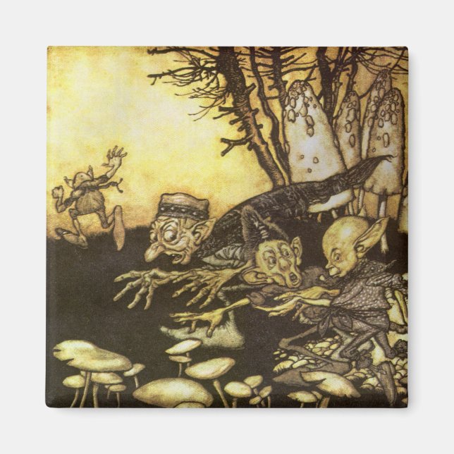 Imán Historias de hadas de época, banda de trabajadores (Frente)