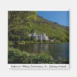 Imán Histórica Abadía de Kylemore, Co. Galway, Irlanda.