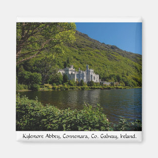 Imán Histórica Abadía de Kylemore, Co. Galway, Irlanda.
