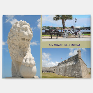 Imán Histórico San Agustín, Florida