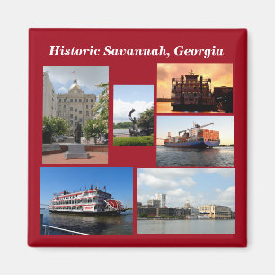 Imán Histórico Savannah Georgia