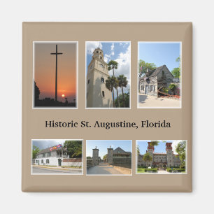 Imán histórico st augustine florida