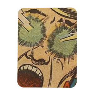 Imán Historieta de la época de oro Horror vintage retro