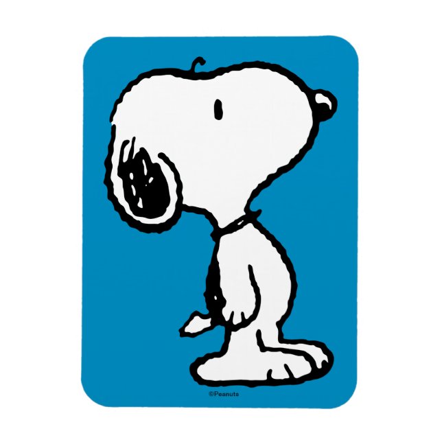 Imán Historietas clásicas de Snoopy (Vertical)