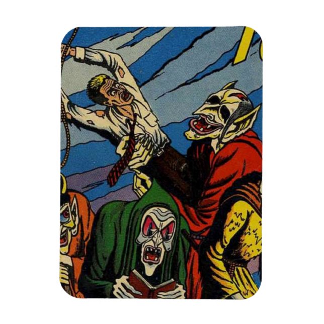 Imán Historietas de terror antiguas | historietas de te (Vertical)