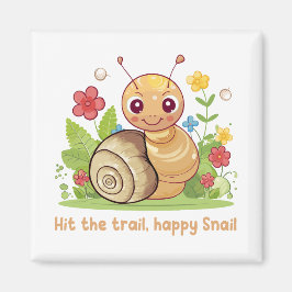 Imán Hit the trail, happy Snail